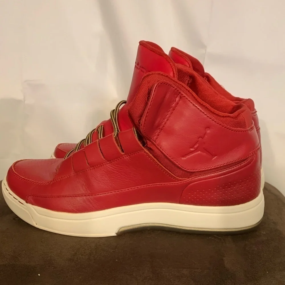 Nike air Jordan formula varsity red high tops 11.5